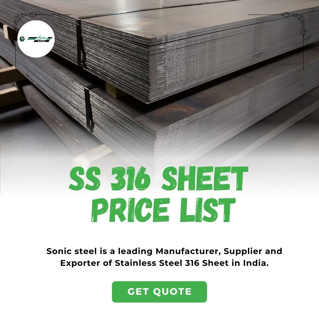 SS 316 sheet Price